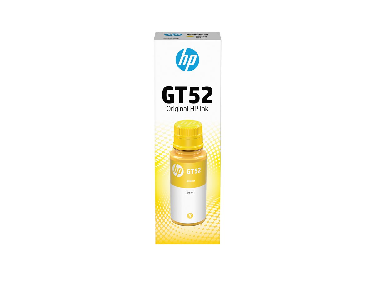 HP GT52 - žlutá - originální - doplnění inkoustu – foto 2