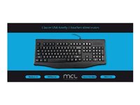 MCL Clavier USB filaire Azerty touches