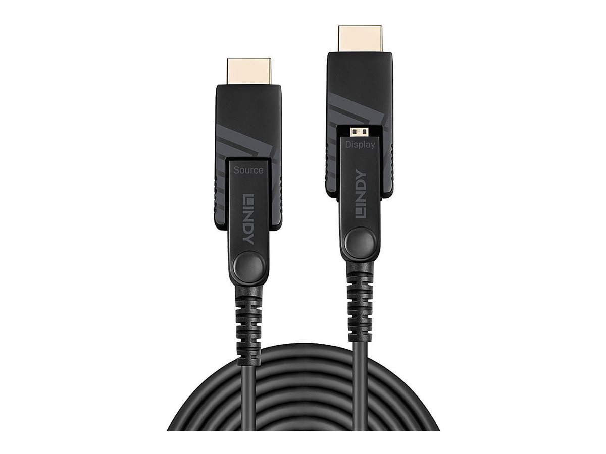 LINDY 40m Fibre Optic Hybrid Micro-HDMI