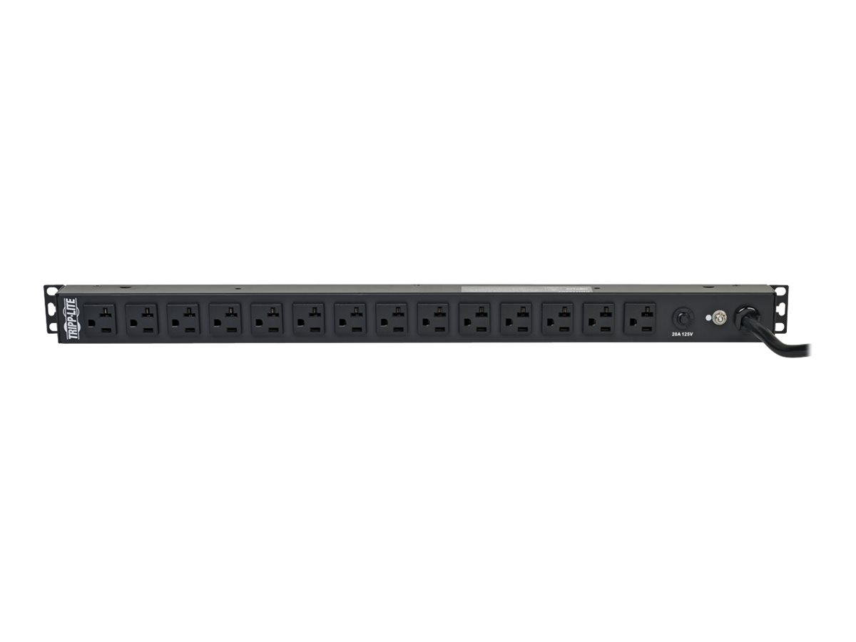 Tripp Lite Pdu Basic 120v 24kw 20a 5 1520r 14 Outlet L5 20p Vertical 0urm