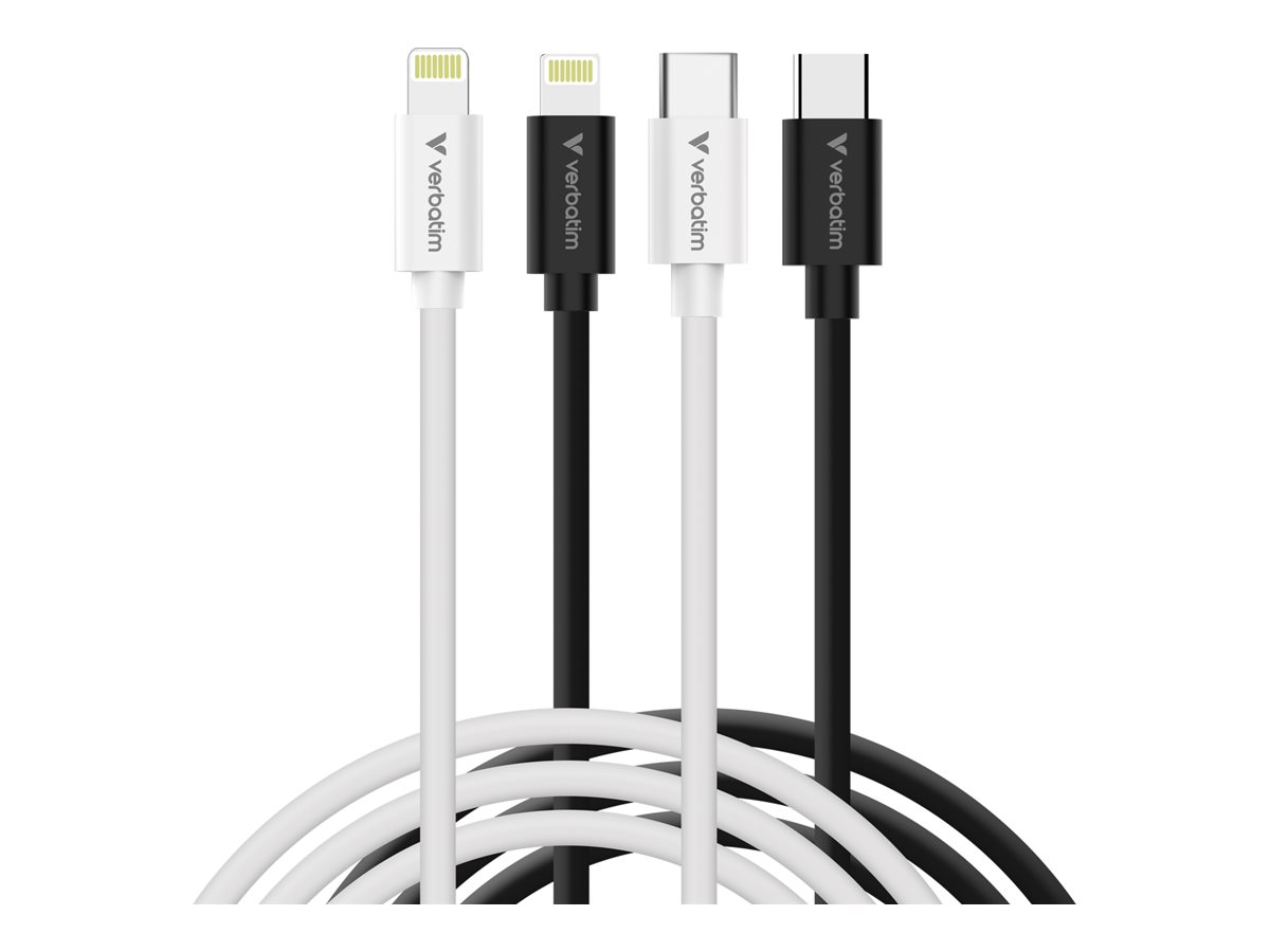 Verbatim Essentials Lightning cable 1 Product shot Front 79800