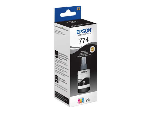 Image of Epson T7741 - black - original - ink refill