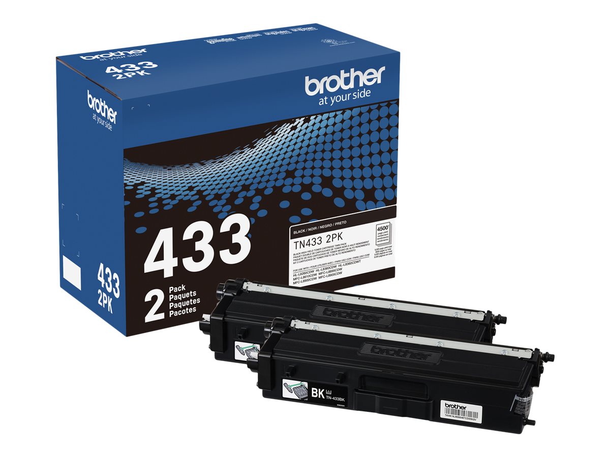 Brother TN-433 2PK - 2-pack