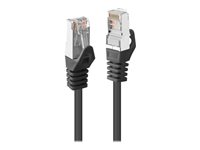 LINDY 1m Cat.5e F/UTP Cable Black