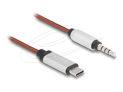 DELOCK AUX Kabel USB Type-C Stecker zu Klinkenstecker 3,5 mm