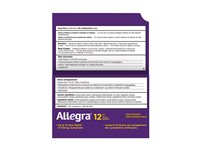Allegra 12 Hours Tablets - 60mg - 36's