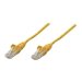 Network Patch Cable, Cat5e, 0.25m, Yellow, CCA, U/