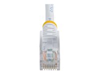 Startech 2m White Cat5e / Cat 5 Snagless Patch Cable - patch cable - 2 m - white