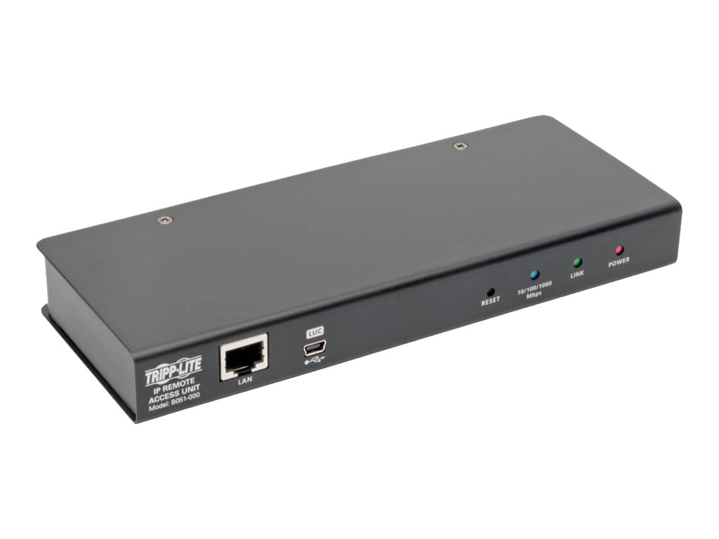 Tripp Lite Server Remote Control External KVM over IP RS-232 Port TAA GSA