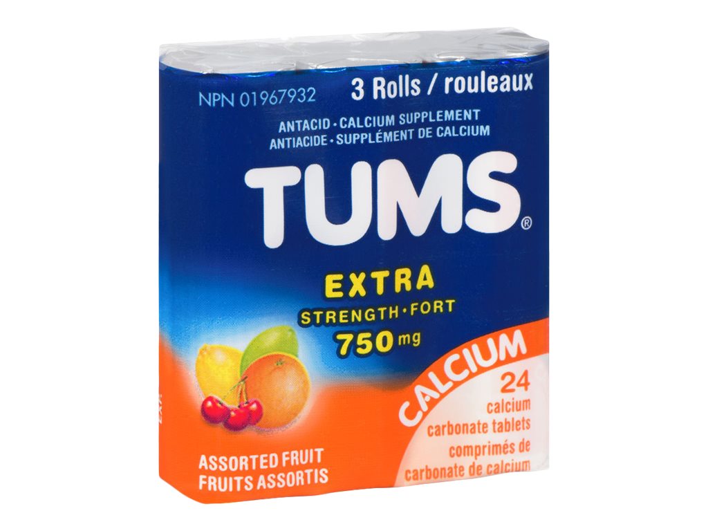 Tums Ex-Strength Fruit - 3pk