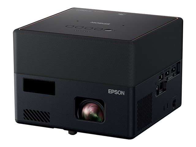 Image of Epson EF-12 - 3LCD projector - portable - black