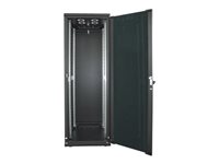 Intellinet Network Cabinet, Free Standing (Standard), 36U, Usable Depth 123 to 373mm/Width 503mm, Black, Flatpack, Max 1500kg