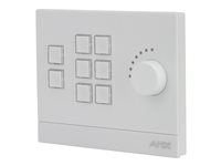 AMX Massio MKP-108 Button panel 8 buttons cable white