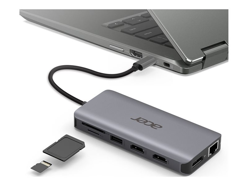 ACER 12-IN-1 TYPE-C DONGLE 2xUSB3.2 2xUS