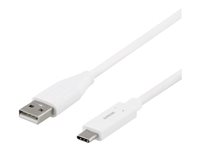 DELTACO USB 2.0 USB Type-C kabel 1.5m Hvid