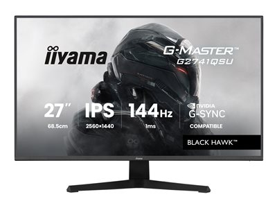 IIYAMA 68.6cm (27)   G2741QSU-B1 16:9   HDMI+DP+2xUSB IPS