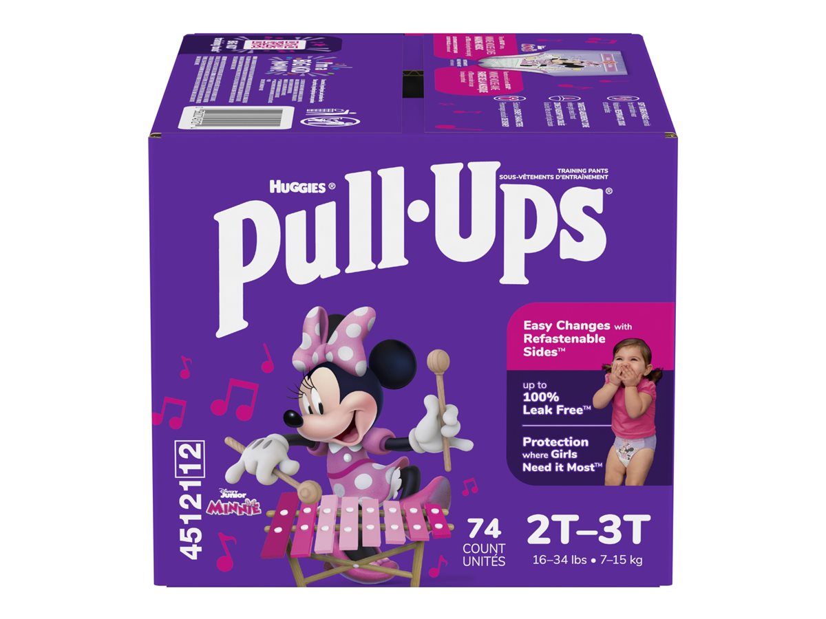 Huggies Minnie Pull Ups 25 pack size 2t-3t