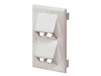 Panduit - Faceplate - office white