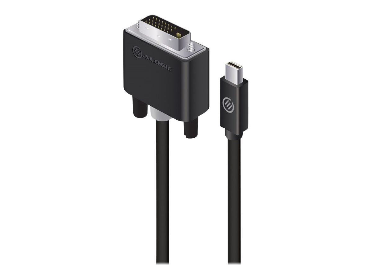 ALOGIC Elements Series video adapter cable Mini DisplayPort to DVI-I 2 Product shot Close-up 75550