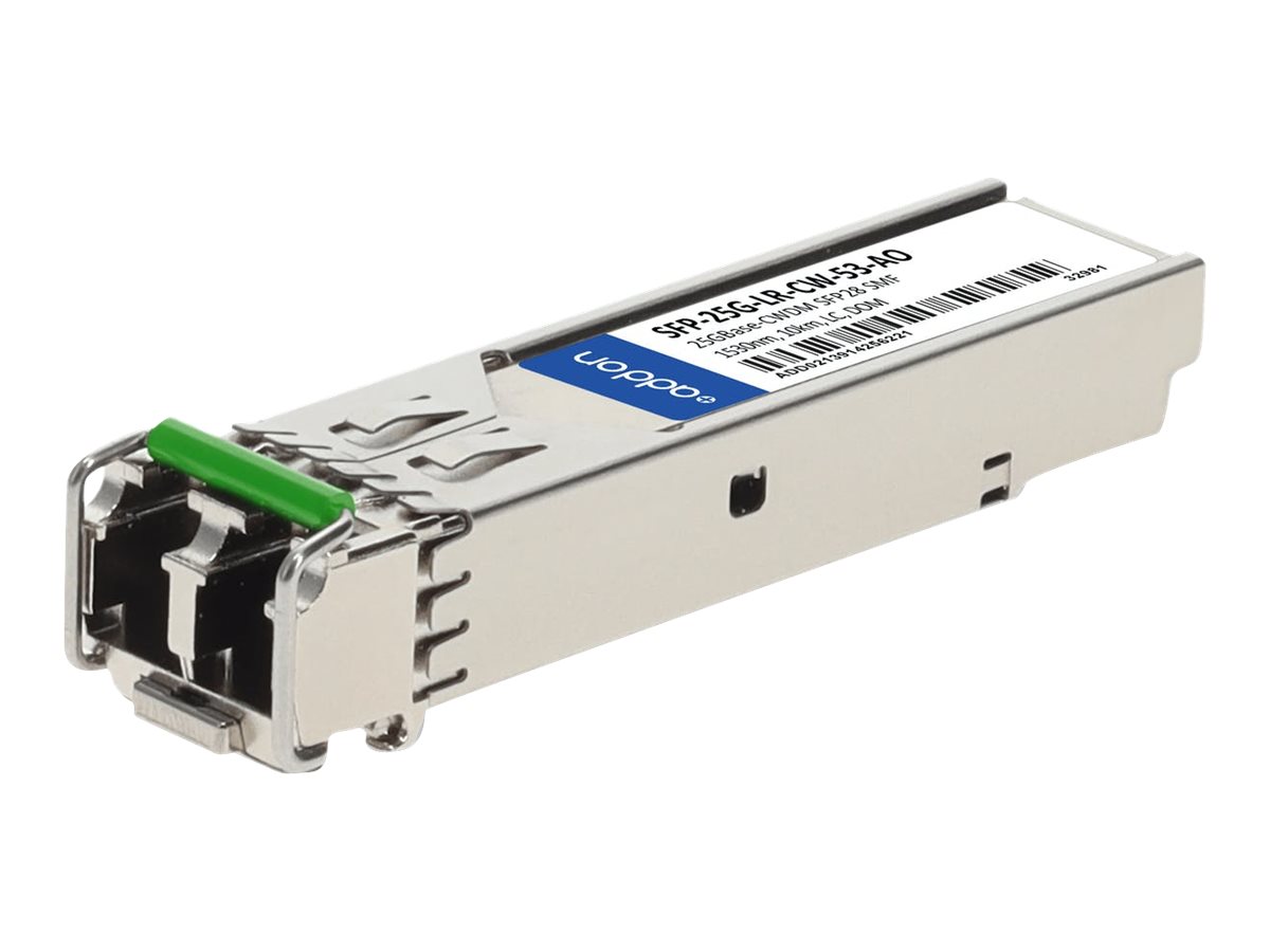 AddOn - SFP28 transceiver module (equivalent to: Cisco SFP-25G-LR-CW-53)