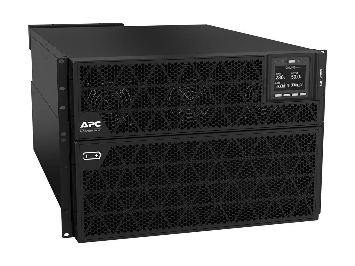 APC Smart-UPS RT 20kVA UPS rack-mountable, AC 230/380V 20000Watt, 20000VA 3-phase / 1-phase RS-232 output connectors, 1 7U, Black
