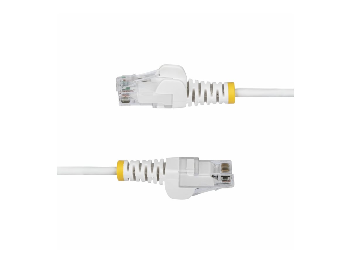 2.5m White Slim CAT6 Ethernet Cable – foto 2