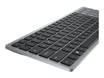 Dell KB740 Tastatur kabellos 2.4 GHz QWERTZ Titan Gray - KB740-GY-R-GER