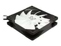 Scythe Kaze Flex 120 RGB SU1225FD12MR-RH Fan 1-pack Sort Hvid 120 mm