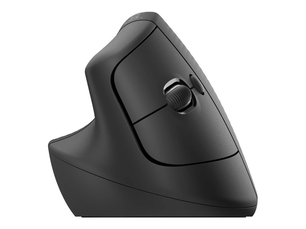 Logitech Lift Vertical Ergonomic Mouse - Vertikale Maus - ergonomisch - F?r Linksh?nder - optisch - 6 Tasten