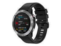 FIXED Urrem Smart watch Sort Stainless steel Silicone