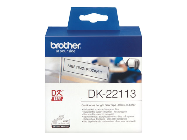 Image of Brother DK-22113 - film - Roll (6.2 cm x 15.2 m)