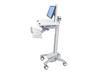 Ergotron StyleView sv40 cart - Patented Constant Force Technology - for LCD display / keyboard / mouse / CPU / notebook / bar
