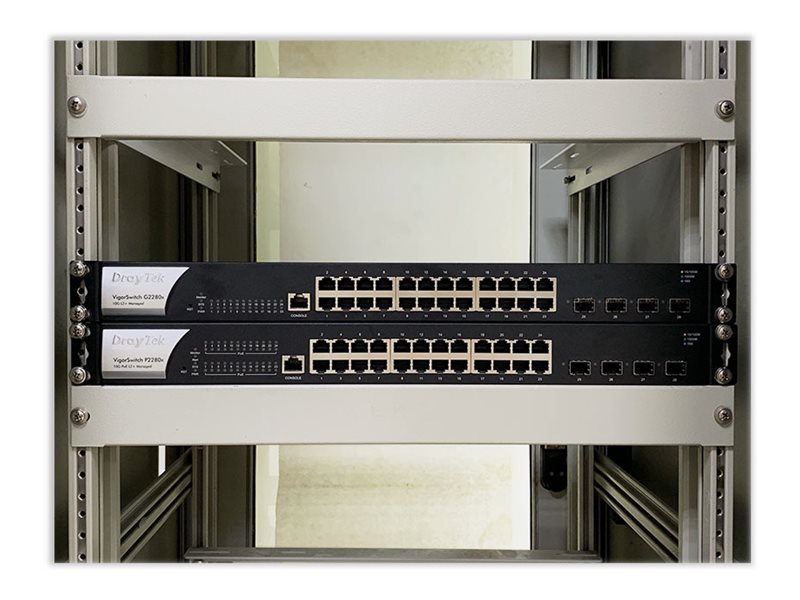 Draytek VigorSwitch G2280X switch 28 ports Managed Usage / lifestyle Multi-angle 73040
