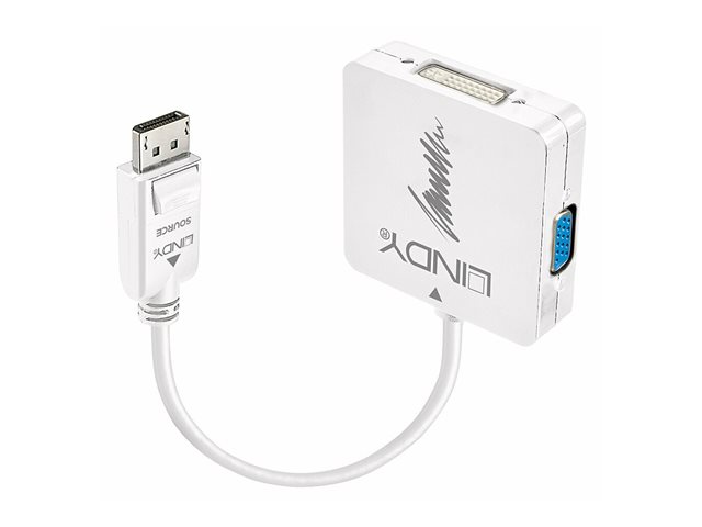 Convertisseur Actif DisplayPort 1.2 vers HDMI, DVI & VGA