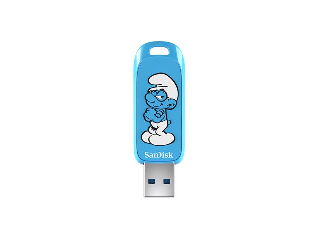 SANDISK Smurfs USB Flash Drive 64GB SDCZIS-064G-G46