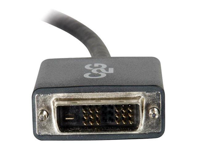 C2G 2m DisplayPort to Single Link DVI-D Adapter Cable M/M - DP to DVI - Black - kabel DisplayPort - 2 m – foto 4