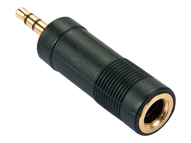 Adaptateur audio Jack stéréo 3,5mm M / 6,3mm F