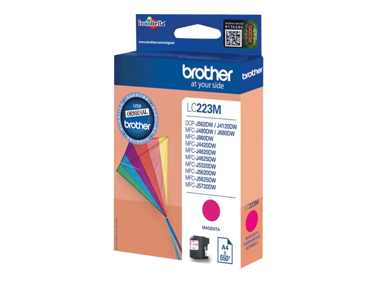 An image of Brother LC223M - magenta - original - ink cartridge