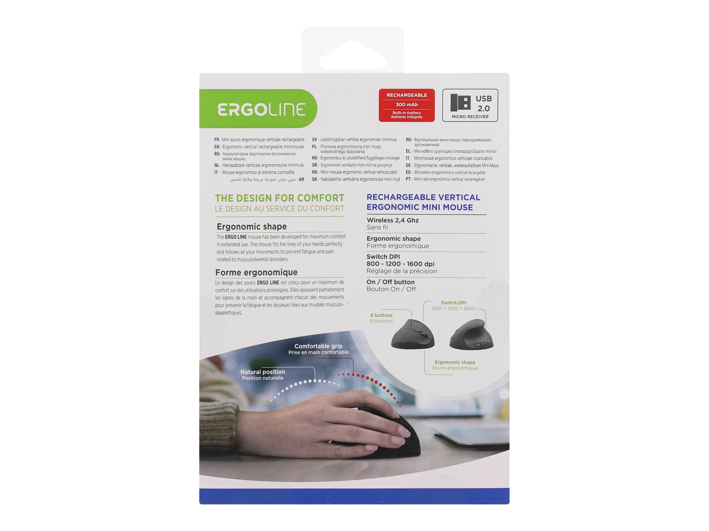 TNB ERGO Line Mini Wireless Mouse