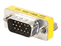 C2G HD15 VGA M/M Mini Gender Changer (Coupler)