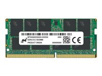 Micron - DDR4 - module - 16 GB - SO-DIMM 260-pin - 3200 MHz / PC4-25600 - unbuffered