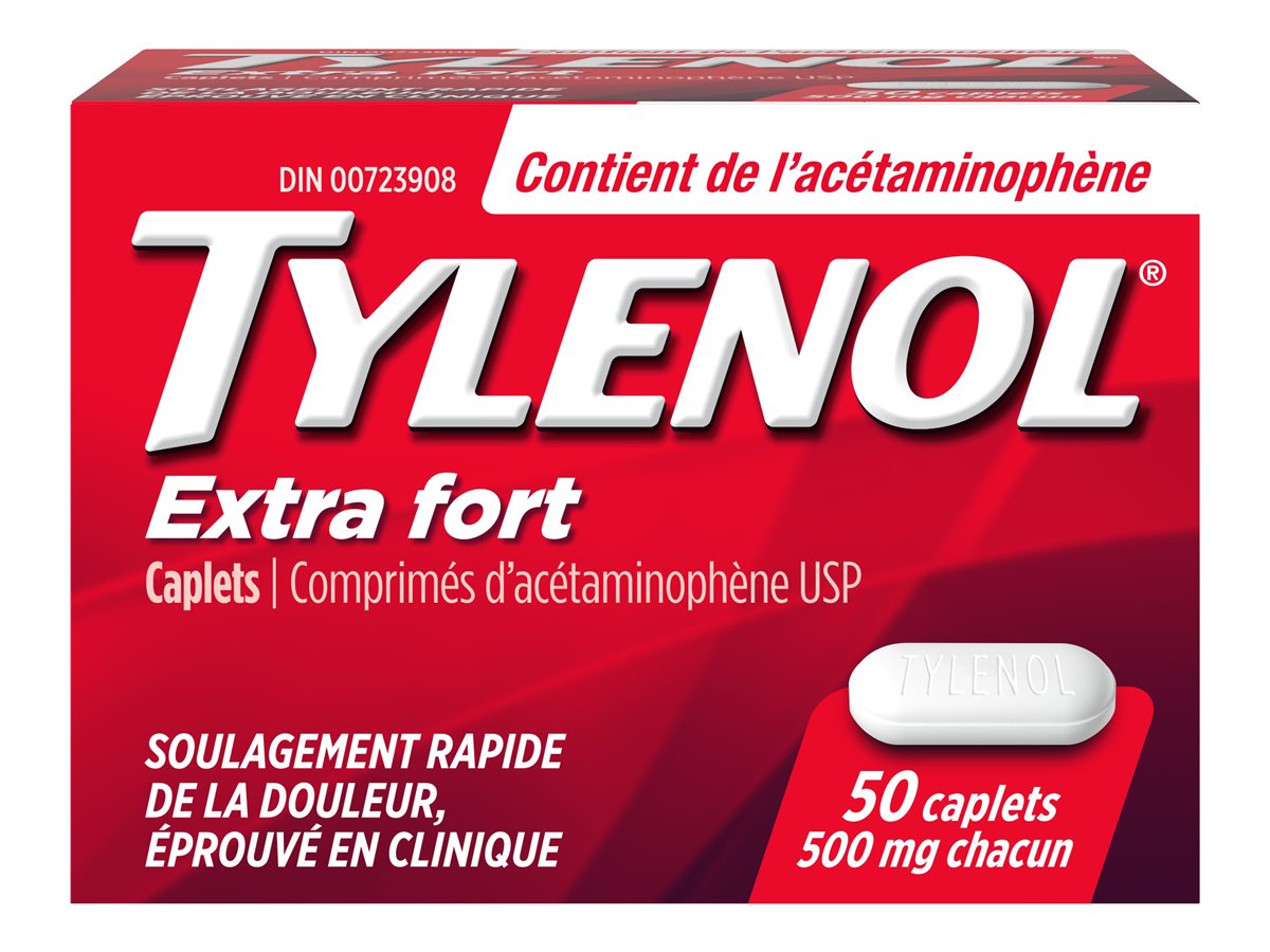 Tylenol* Extra Strength Acetaminophen Caplets - 50's� �