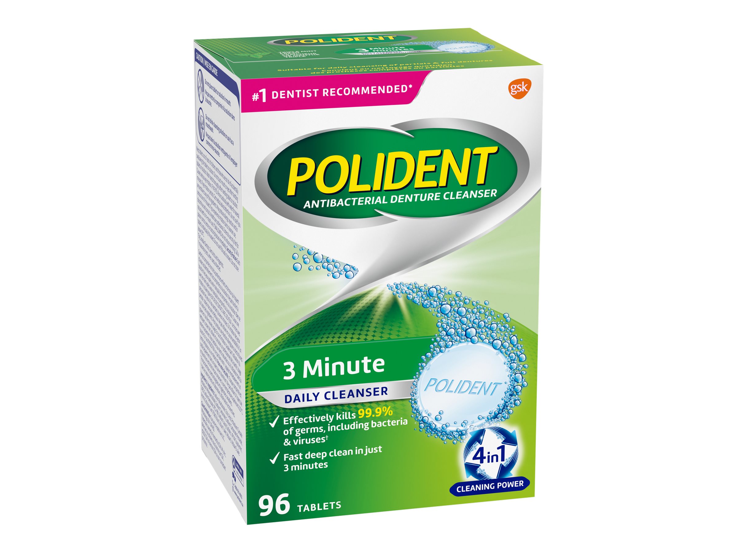 Polident 3-minute Daily Denture Cleanser