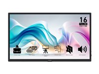 MSI PRO MP165DE E6 16' IPS 1920 x 1080 (Full HD) Mini HDMI USB-C 60Hz