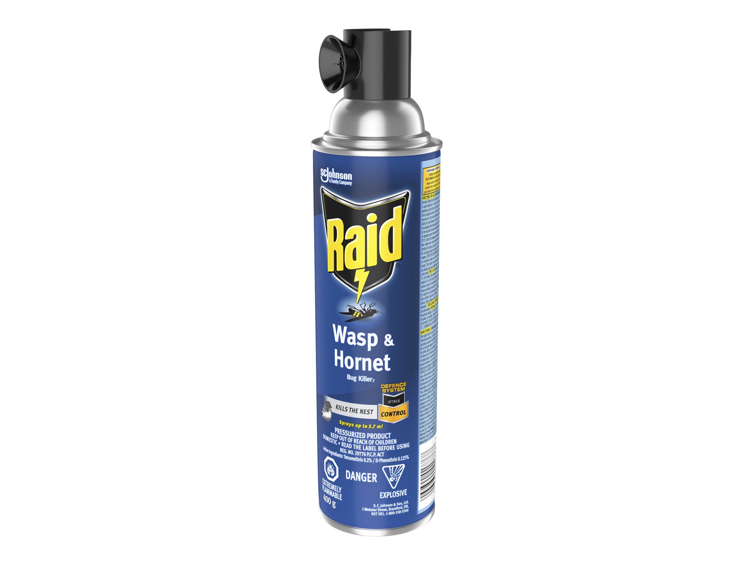 Raid Wasp and Hornet Spray - 400g