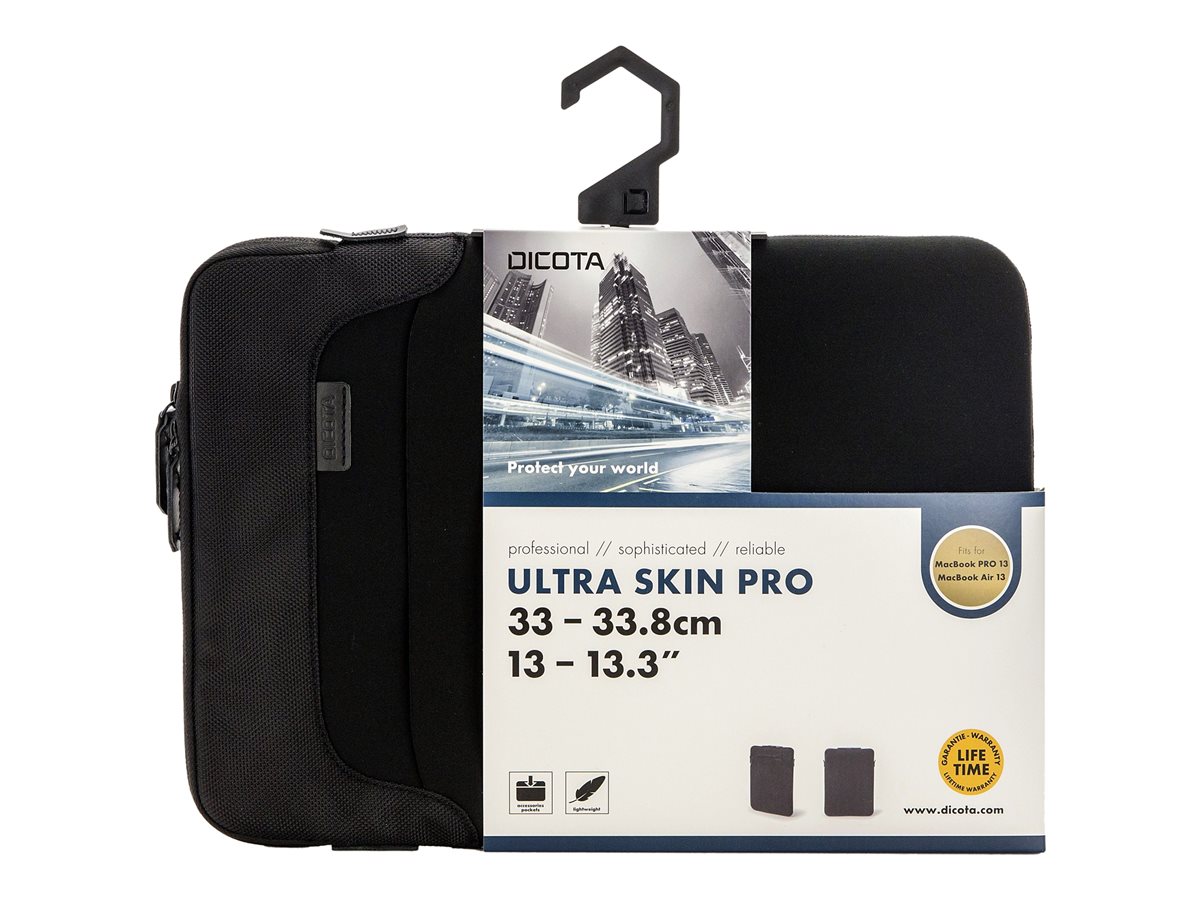 DICOTA Ultra Skin PRO Laptop Sleeve 13.3" - pouzdro na notebook – foto 4