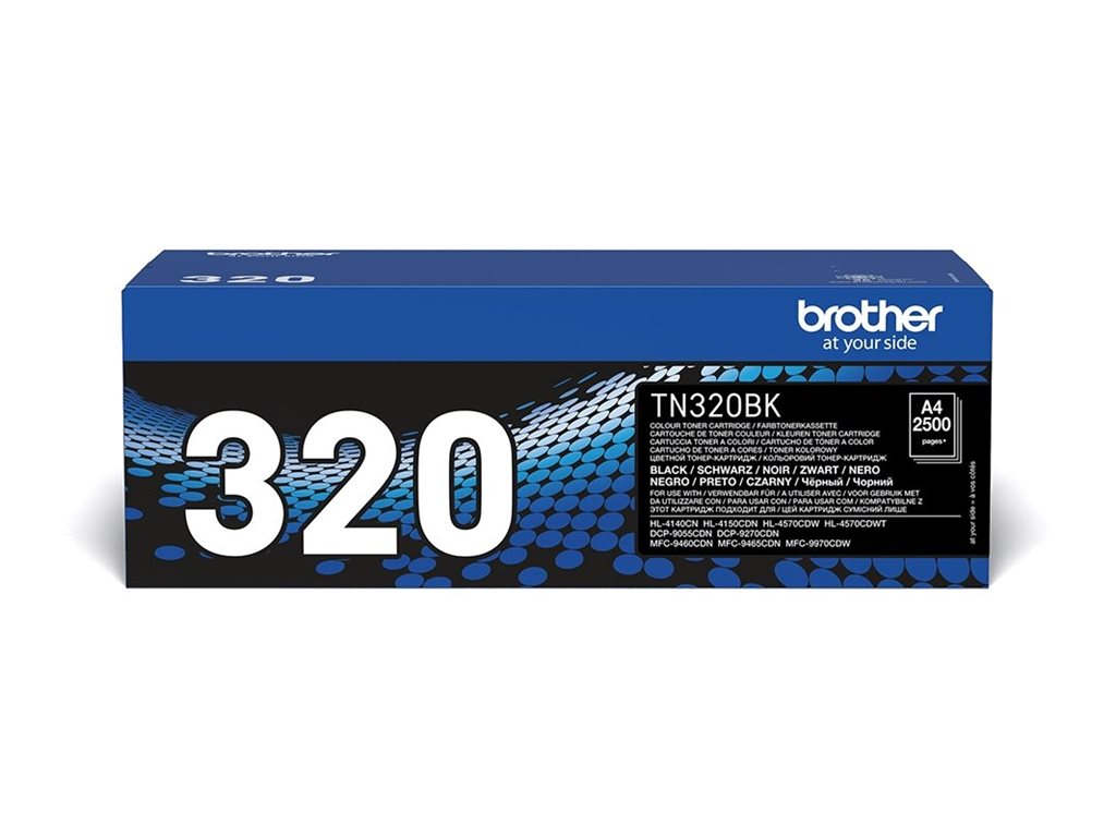 Brother Tn320bk Black Original Toner Cartridge