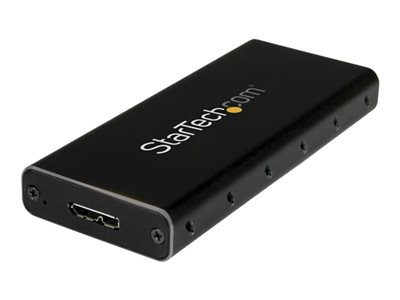 StarTech.com USB 3.1 Gen 2 (10Gbps) Enclosure Portable mSATA SSD Enclosure 