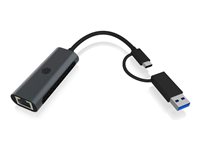 ICY BOX Netværksadapter USB 3.2 Gen 1 2.5Gbps Kablet