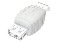 StarTech Changeur / Inverseur de genre USB - Coupleur / Adaptateur USB A vers A - F/F - Blanc